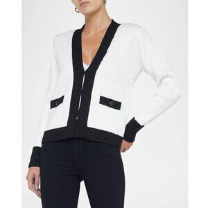 L'agence Jinny Sequin Knit Cardigan